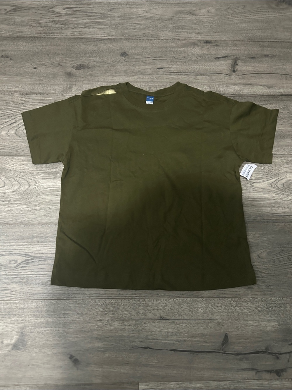 Old Navy Olive Green Short Sleeve Crewneck T-Shirt